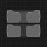 4 Card Pockets & Cash Wallet Pattern (PDF Template)