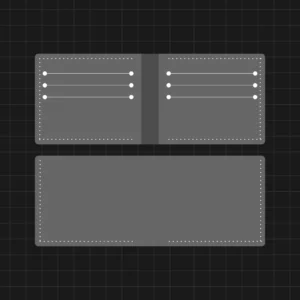Dynasty V1 thumb Dynasty Wallet Pattern (PDF Template)