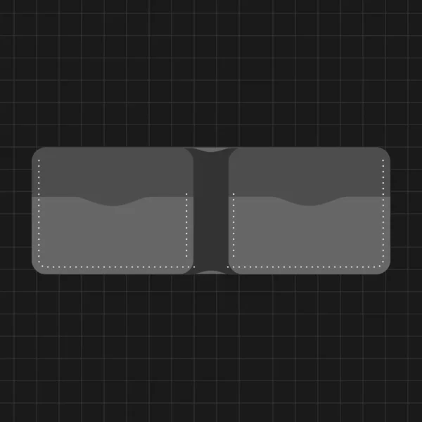 bi fold BI-FOLD Wallet Pattern (PDF Template)