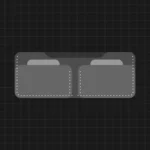 dual round The Dual-Slot Rounded Wallet Pattern (PDF Template)