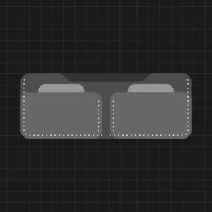 The Dual-Slot Rounded Wallet Pattern (PDF Template)