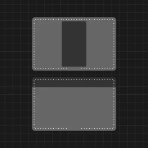 hauberk Hauberk Wallet Pattern (PDF Template)