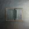 Wallet "Slim-V" CRAZY HORSE Leather