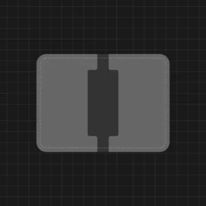 Slim-V Wallet Pattern (PDF Template)
